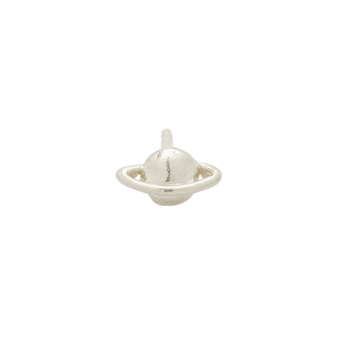 MINI SATURN STUD ZILVER